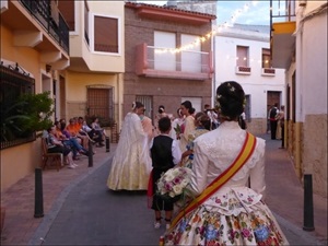 La ofrenda de flores será a las 20 horas