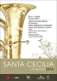 La Nucia Cartel Sta Cecilia conc 2015