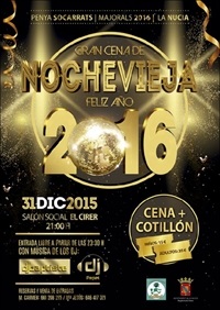 La Nucia cartel Nochevieja 2015