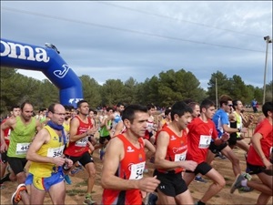 Salida del II Cross de La Nucía en 2016