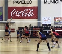 La Nucia Voley Cadet vs SJoan feb 2016