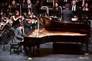 Concierto anterior de la OJPA en l'Auditori de La Nucía