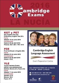 La Nucia Cartel Ex Cambridge 2016