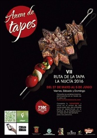 La Nucia cartel Ruta Tapa 2 2016