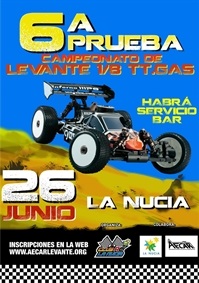 La Nucia cartel Coches rc junio 2016