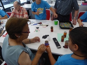 Jóvenes y Mayores han compartido taller