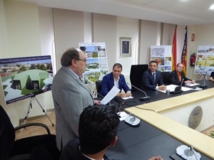 Pedro Lloret, concejal de cultura, durante su intervención