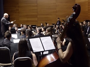 La Unión Musical de Torre Pacheco acutaba por primera vez en La Nucía