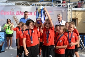 El Prebenjamín "A" de La Nucía C.F. fue subcampeón en categoría sub8