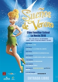 La Nucia Cartel Cine Verano 2016