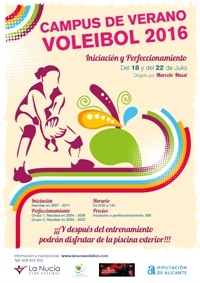 La Nucia Cartel Voley Campus 2016