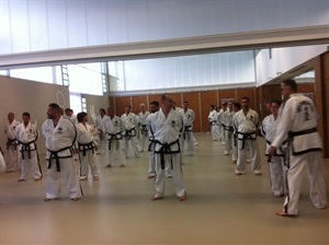 El curso se desarrolló durante dos intensas jornadas en las Salas Tatami del Pabellón Municipal Camilo Cano