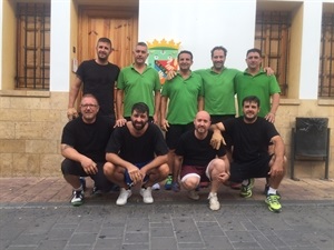 Los equipos de l'Aixeta y Socarrats antes de su partida