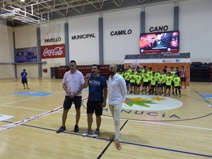 Bernabé Cano, alcalde de La Nucía, en su intevención en la clausura del Campus