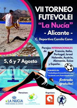 Cartel del Torneo Internacional de Futevolei