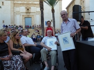 Marcelino Catalá y Francisco Ivorra fueron homenajeados en este concierto