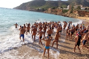 Salida de la XI Travesía Finisher en el Albir