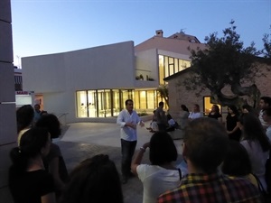 El recorrido arquitectónico por La Nucía finalizó en el Centro de la Tercera Edad "La Casilla"