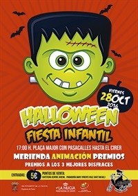 La Nucia Cartel Halloween Inf 2016