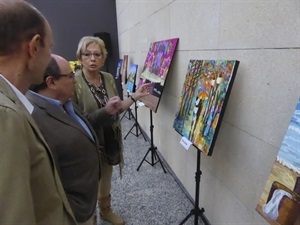 Exposición de los alumnos de la Escuela de Arte de La Nucía en l'Auditori