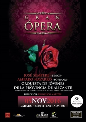 La Nucia Cartel Aud Gran Opera 2016