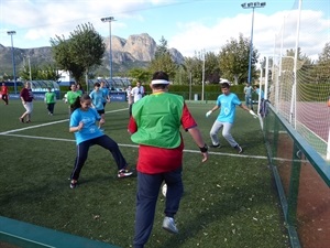 Esta Jornada de Deporte Adaptado ha contado con depotes colectivos como el fútbol