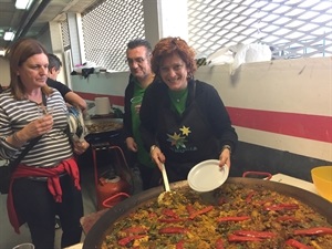 Concurso de Paellas de Santíssim en el parking de Les Nits