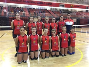 Equipo infantil del C.V. La Nucía