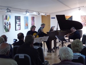 El Art Concert se desarrolló en la Sala Mestral de l'Auditori