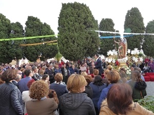 Subasta de Sant Rafel esta mañana en la Capelleta