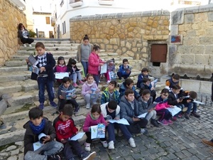 Durante todo el recorrido los escolares han aprendido a interpretar un mapa y guía turística