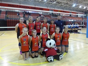 El equipo infantil del C.V. La Nucía perdió ante el C.V. Oliva "Rogi"