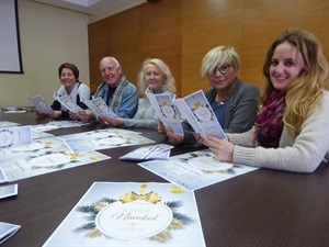 Presentación de la VI Feria Solidaria de Navidad esta mañana en el Ayuntamiento