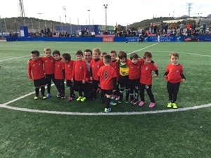 El prebenjamín 2011 del CF La Nucía, los más peques de la cantera nuciera