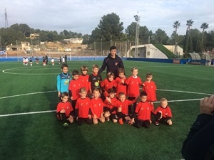 Los prebenjamines de 2010 del CF La Nucía