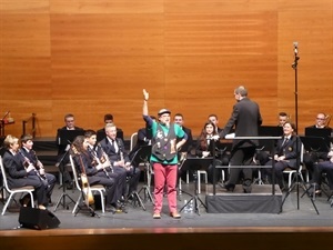 El artista se metió en el bolsillo al público de l'Auditori