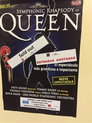 600 entradas vendidas. L'Auditori colgó el cartel de "No hay entradas"