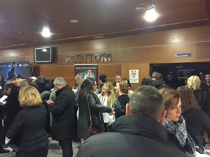 Durante la previa hubo una gran expectación en la entrada de l'Auditori