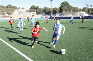 El Alevín "C" realizó un gran partido ante el Ciudad Benidorm