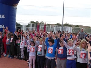 Todos los alumnos se han implicado en esta Carrera Solidaria