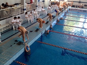 La Piscina Climatizada Camilo Cano acogió la tercera jornada de la Liga Intercomarcal de Natación Costa Blanca