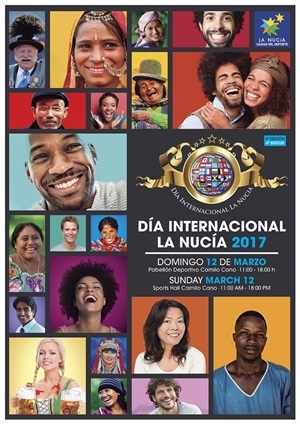 Cartel del Día Internacional de La Nucía 2017