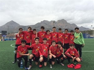 El infantil "A" de La Nucía CF goleó al Alcoyano "B" 5-1