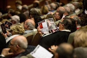 El aforo de l'Auditori registró una gran entrada para el evento