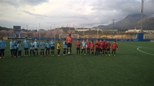 El prebenjamín B 2009 empató ante el Foietes