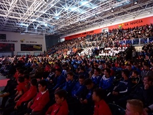 Más de 3.000 personas llenarán las gradas del Pabellón Municipal Camilo Cano