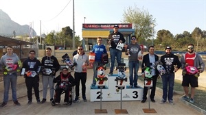 Sergio Villalba, concejal de Deportes, entregó los trofeos a los campeones de la Final A que ganó Óscar Baldó (Redován)