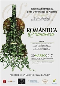 La Nucia Cartel Aud Conc Primavera Romantica 2017