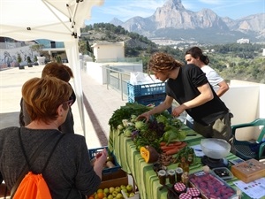 En el Mercat de la Terra se pueden adquirir productos 100% agroecológicos