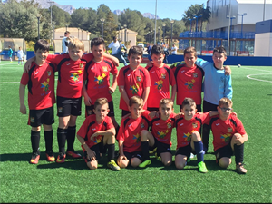 El Benjamín "A" perdió 1-4 contra El Verger